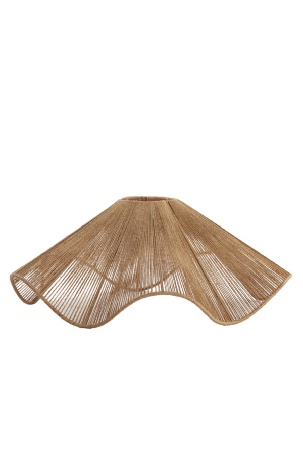 Rieten lampenkap golvende vorm Light & Living Fodara - Ø 53 cm - Image 2