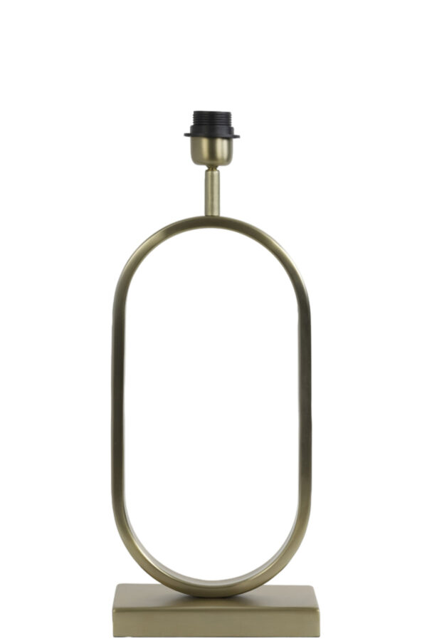 Lampvoet goudkleurig ovaal Light & Living Jamiri - H 45 cm - Image 2