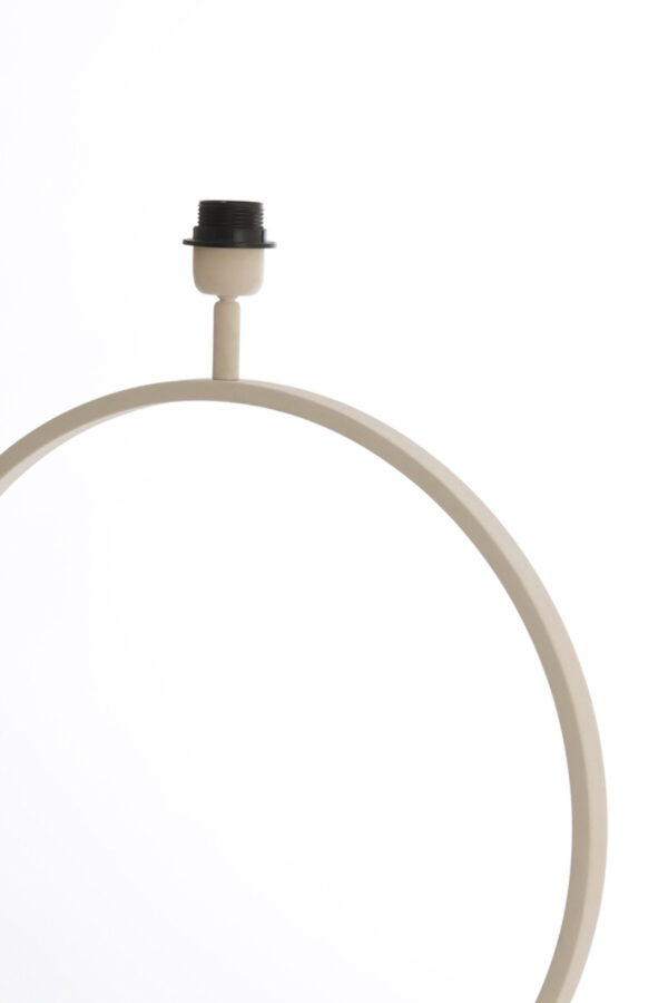 Ronde moderne lampenvoet wit Light & Living Liva - H 64 cm - Image 5