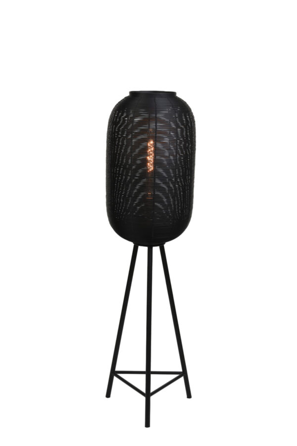 Zwarte vloerlamp met standaard Light & Living Tomek – H 136 cm - Image 6