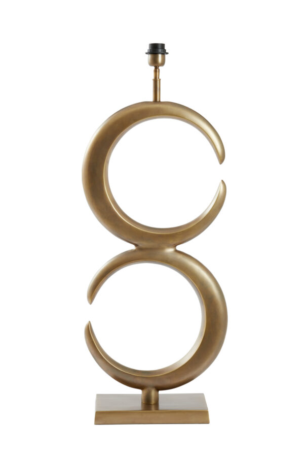 Decoratieve bronzen lampvoet Light & Living Lune - H 86 cm - Image 2
