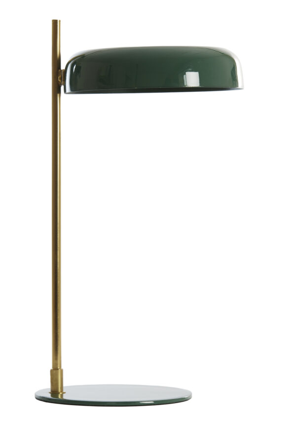 Vintage design groene bureaulamp Light & Living Maleka - H 47 cm - Image 2