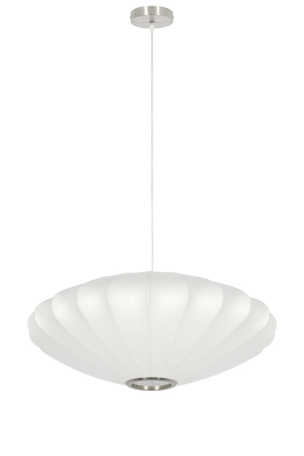 Schelpvormige witte hanglamp Light & Living Fay - Ø 60 cm - Image 2