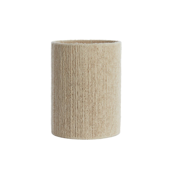 Lampenkap beige ribstof cilindrisch Light & Living Medana - Ø 30 cm