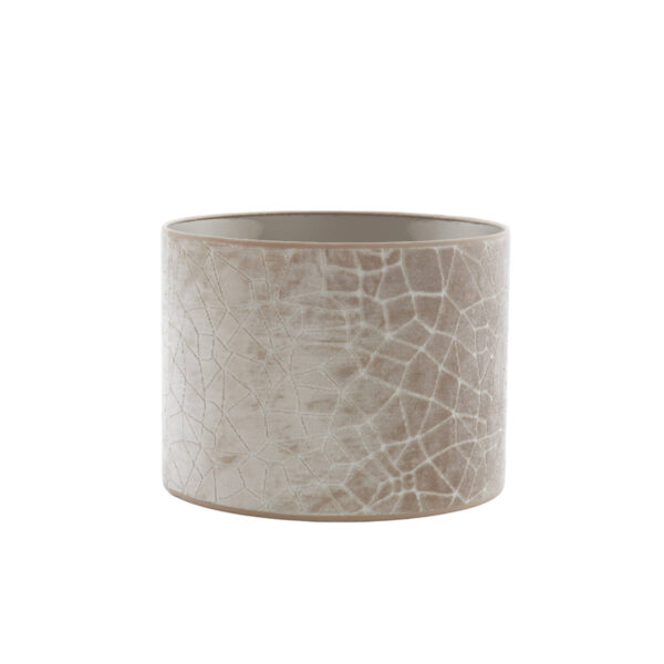 Lampenkap beige structuur Light & Living Kassei - Ø 30 cm