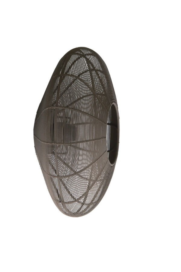 Ronde rotan hanglamp naturel kleur Light & Living Bahoto - B 40 cm - Image 3