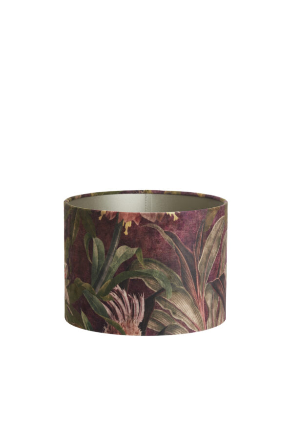 Bloemenprint lampenkap cilindervormig Light & Living Passion - Ø 25 cm - Image 2