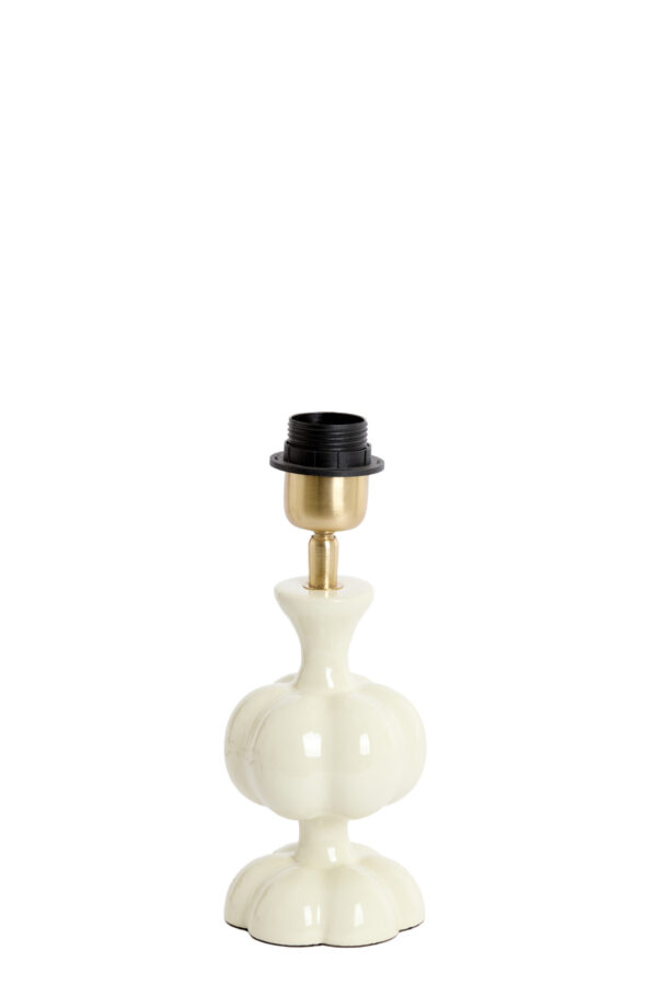 Keramische lampvoet crème Light & Living Caldas - H 20 cm - Image 2