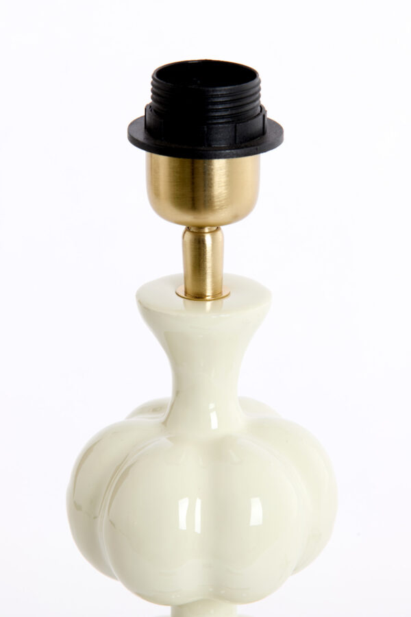 Keramische lampvoet crème Light & Living Caldas - H 20 cm - Image 3