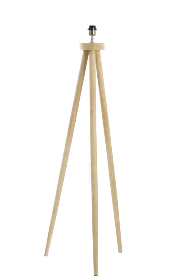Driepoot houten lampenvoet Light & Living Ilias - H 122 cm - Image 2