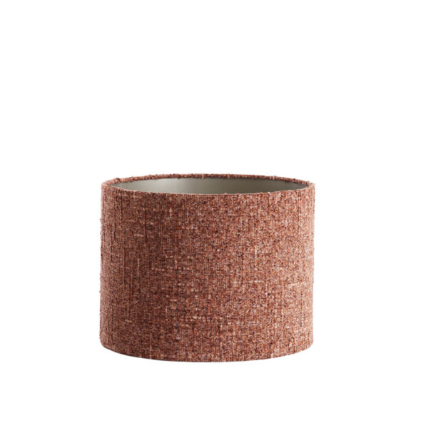 Stoffen lampenkap terracotta kleur Light & Living Osire - Ø 40 cm