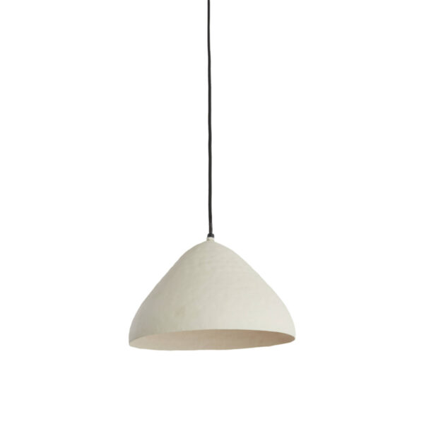 Beige hanglamp met natuurlijke uitstraling Light & Living Elimo - Ø 32 cm