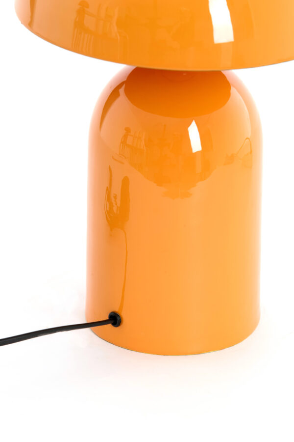 Oranje tafellamp glanzend Light & Living Tolima - H 35 cm - Image 4