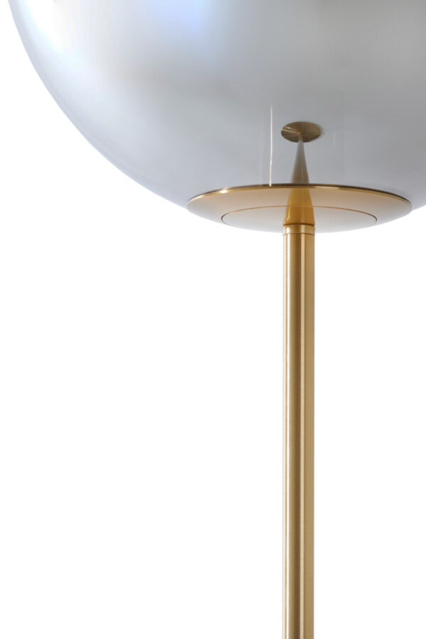 Moderne gouden vloerlamp Light & Living Medina - H 160 cm - Image 3