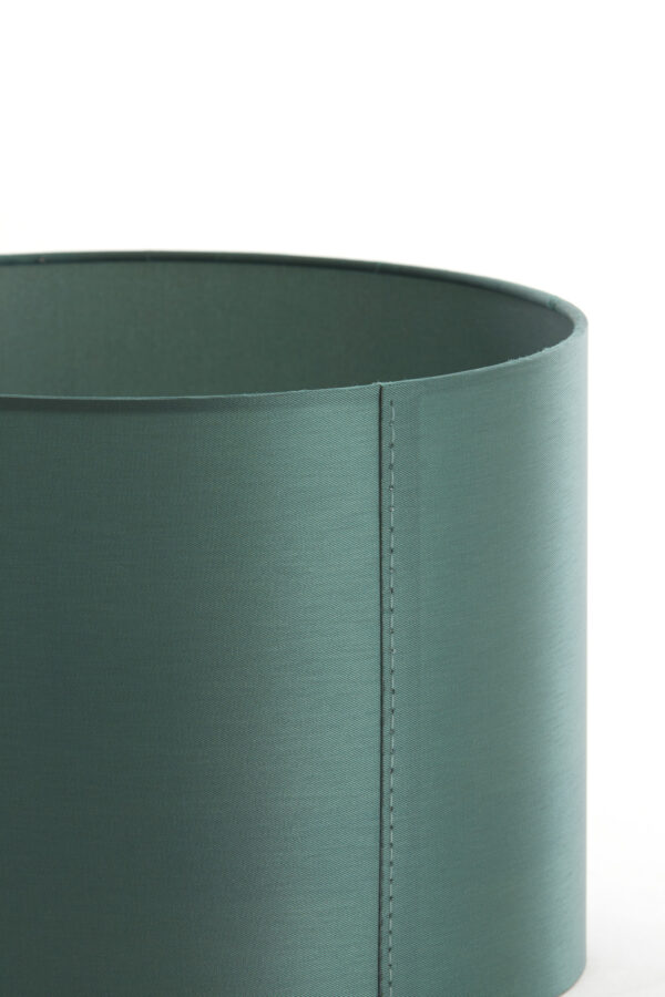 Groene cilindervormige stoffen kap Light & Living Imani - Ø 25 cm - Image 6