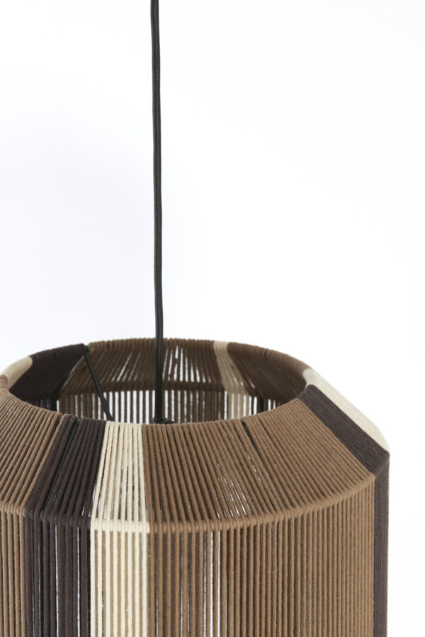 Kartonnen hanglamp modern design Light & Living Kozana - Ø 36 cm - Image 5