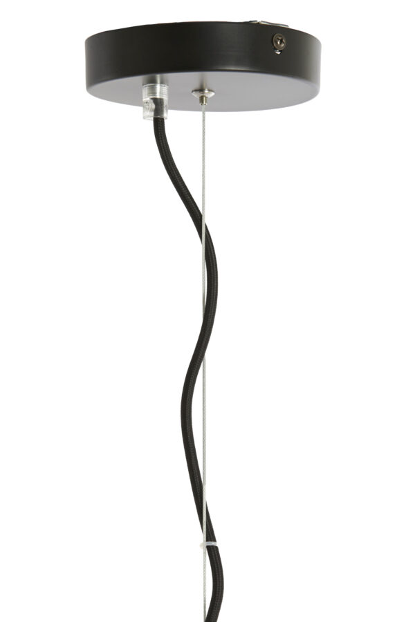 Amberkleurige glazen hanglamp Light & Living Ovnis - Ø 35 cm - Image 6
