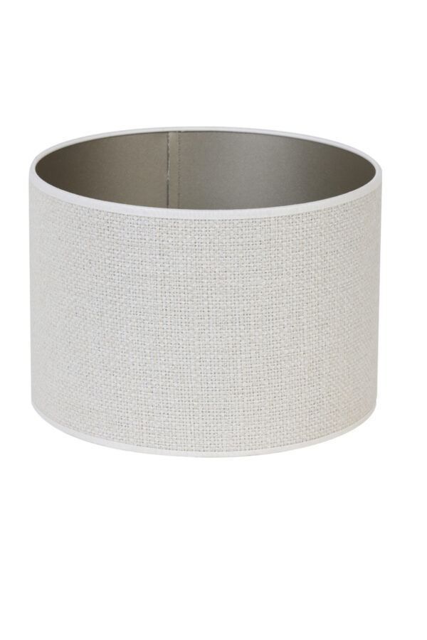 Beige stoffen lampenkap cilindergevormd Light & Living Saverna - Ø 35 cm - Image 3
