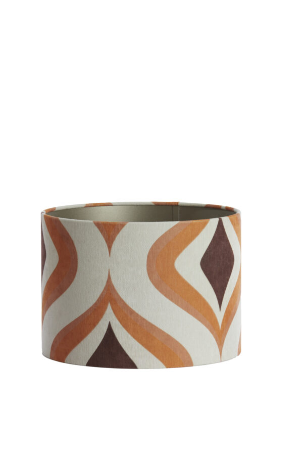 Retro stoffen lampenkap patroon Light & Living Cookie - Ø 30 cm - Image 2