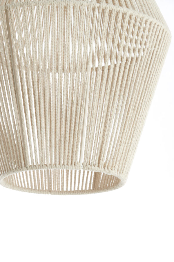 Natuurlijke hanglamp met geweven kap Light & Living Deya - Ø 38 cm - Image 7