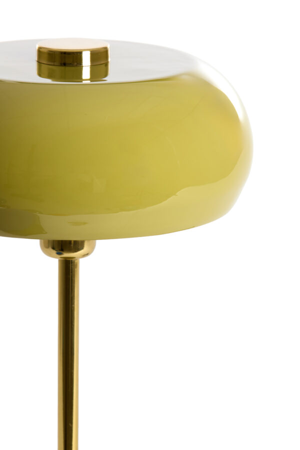 Gouden metalen tafellamp met kapje Light & Living Surin - H 47 cm - Image 3