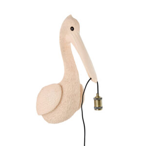 Pelikan wandlamp decorstuk Light & Living Pelican - wandlamp - H 63 cm