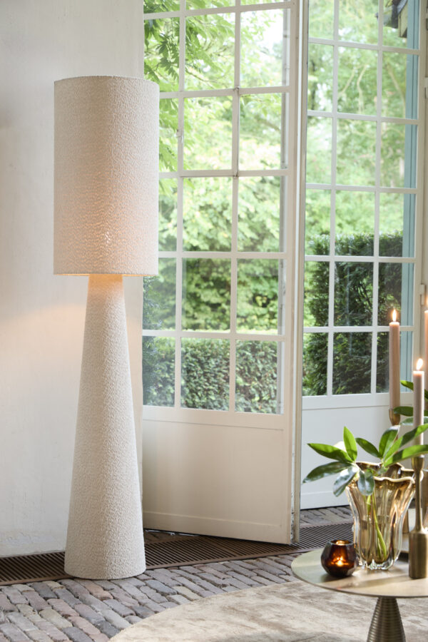 Hippe cilindervormige staande schemerlamp Light & Living Micky - H 180 cm - Image 4