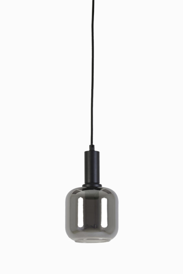 Transparante grijze glazen hanglamp Light & Living Lekar - Ø 21 cm - Image 2