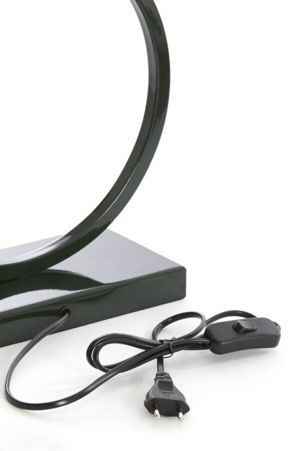 Zwarte metalen lampenvoet rond Light & Living Liva - H 43 cm - Image 7