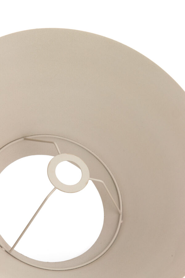 Crèmekleurige lampenkap conisch Light & Living Kluang - Ø 48 cm - Image 5