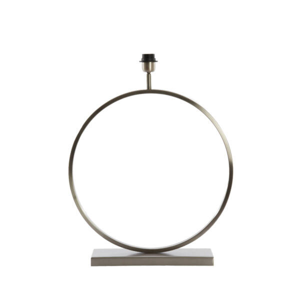 Zilveren tafellamp Light & Living Liva in modern design – H 62 cm