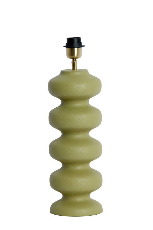 Lampvoet olijfgroene tint Light & Living Soroca - H 42 cm - Image 2