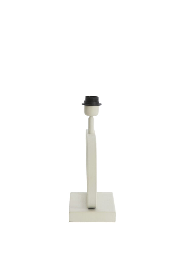 Moderne witkleurige lampenvoet klein Light & Living Jamiro - H 29 cm - Image 4