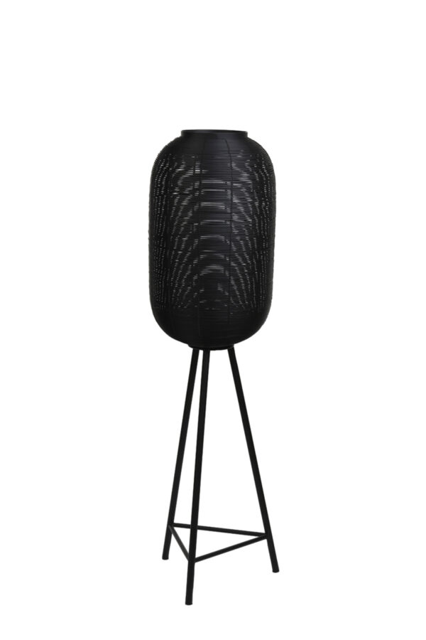 Zwarte vloerlamp met standaard Light & Living Tomek – H 136 cm - Image 2