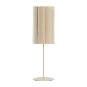 Lieve beige japandi tafellamp Light & Living Fringe - H 70 cm