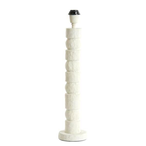 witte lampenvoet  Light & Living Akti - H 58 cm
