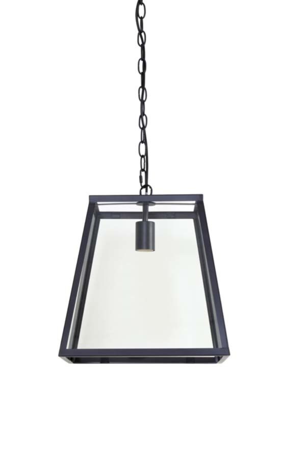 Industriële hanglamp met glazen kap Light & Living Saunte - Ø 35 cm - Image 3