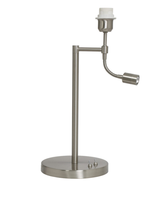 Klassieke zilveren tafellamp Light & Living Calgary - H 47,5 cm - Image 3