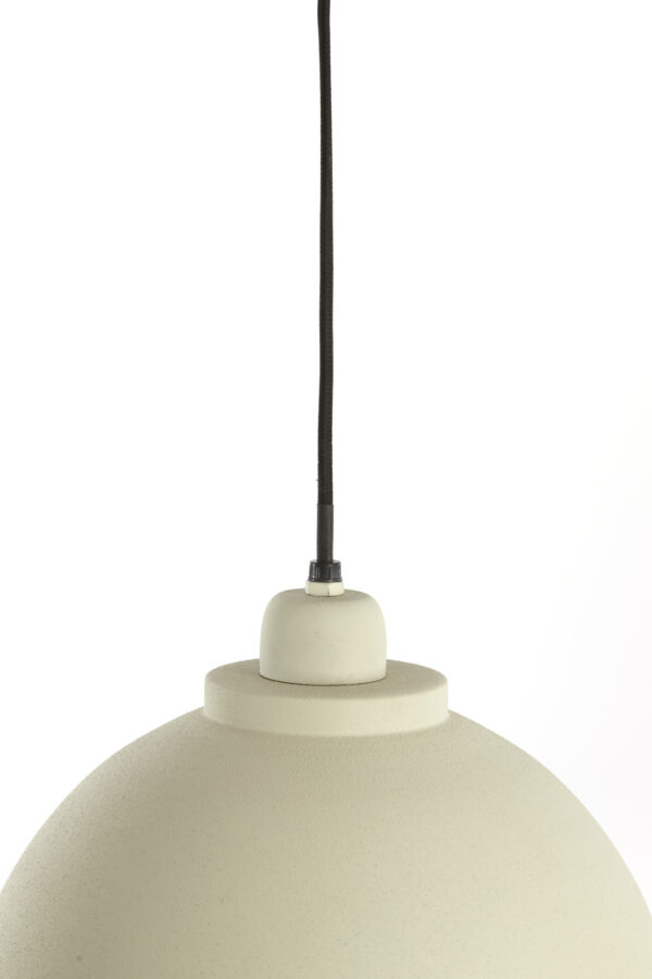 Witte halfronde hanglamp modern Light & Living Kylie - Ø 30 cm - Image 3
