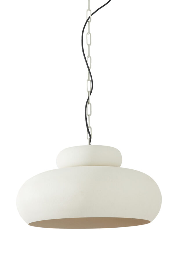 Moderne witte hanglamp minimalistisch Light & Living Neiva - Ø 46 cm - Image 2