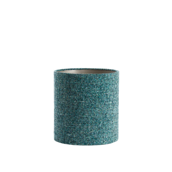 Blauwe cilindervormige lampenkap Light & Living Osire - Ø 30 cm