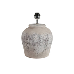 Betonnen tafellamp voet grijs Light & Living Etna - H 40 cm