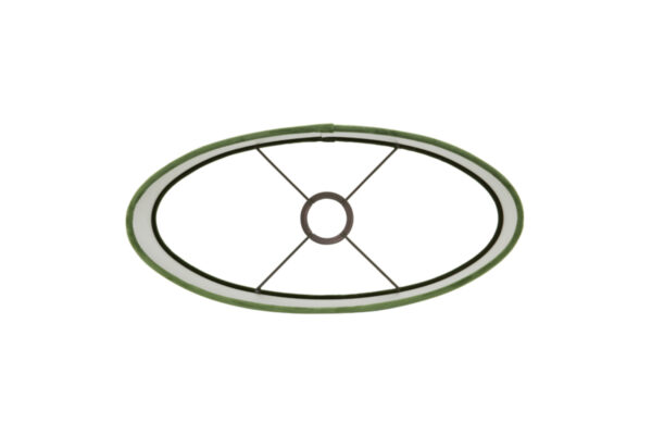 Groene lampenkap cilindervorm Light & Living Velours - H 28 cm - Image 6