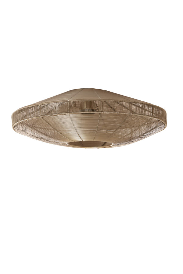 Plafondlamp schotelvormig rotan Light & Living Bahala – B 51 cm - Image 2