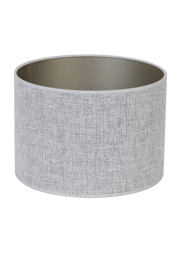 Cilindrische lampenkap grijs stoffen Light & Living Saverna - Ø 30 cm - Image 3