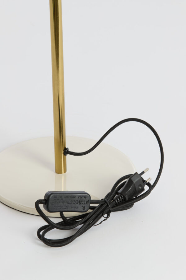 Moderne tafellamp wit-goud Light & Living Surin - H 47 cm - Image 7