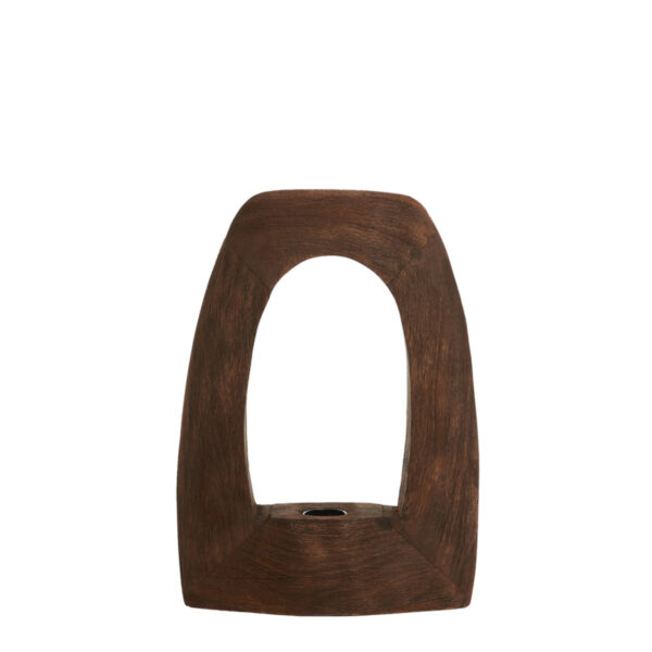 Moderne lampvoet van hout Light & Living Carini - H 35 cm