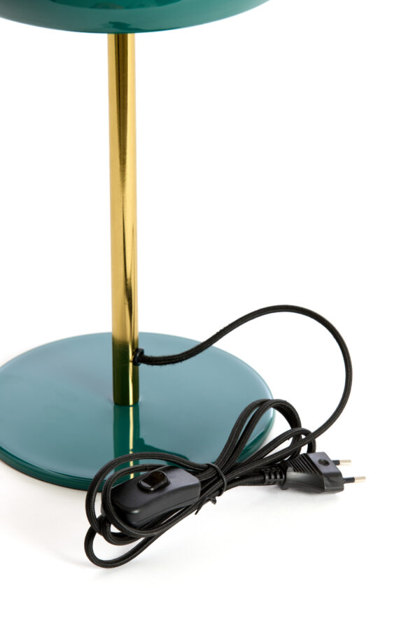 Groene glanzende bureaulamp Light & Living Surin - H 40 cm - Image 5