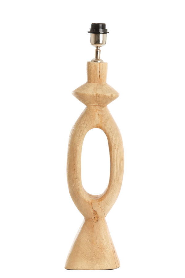 Houten lampvoet decoratief Light & Living Django - H 58 cm - Image 2
