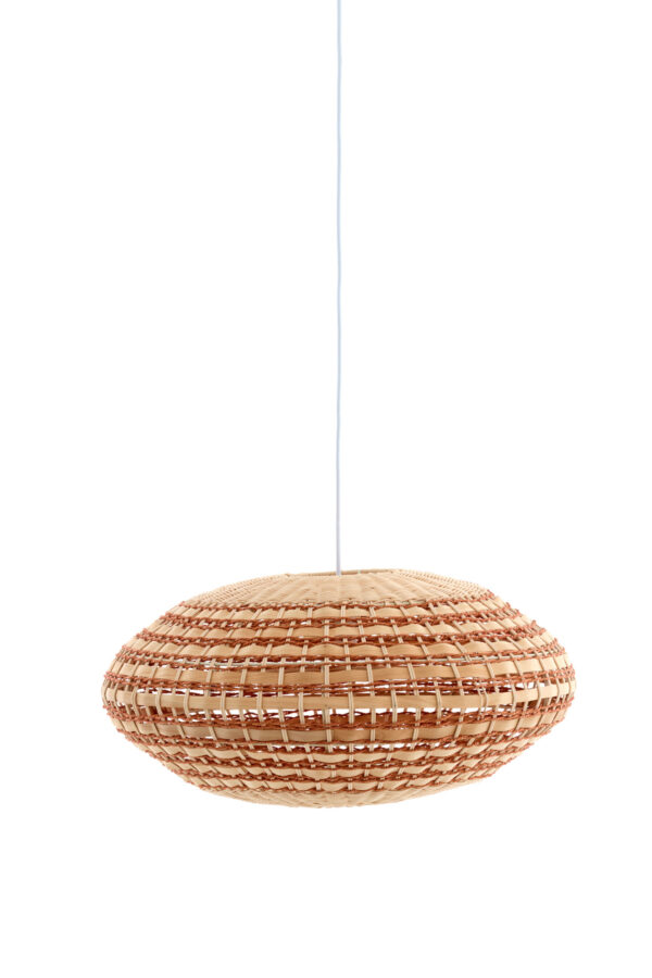 Natuurlijke rotan hanglamp stijlvol Light & Living Tawela - Ø 59,5 cm - Image 2